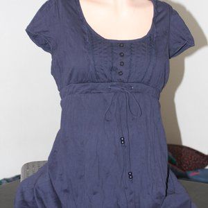 Blue Cotton Dress